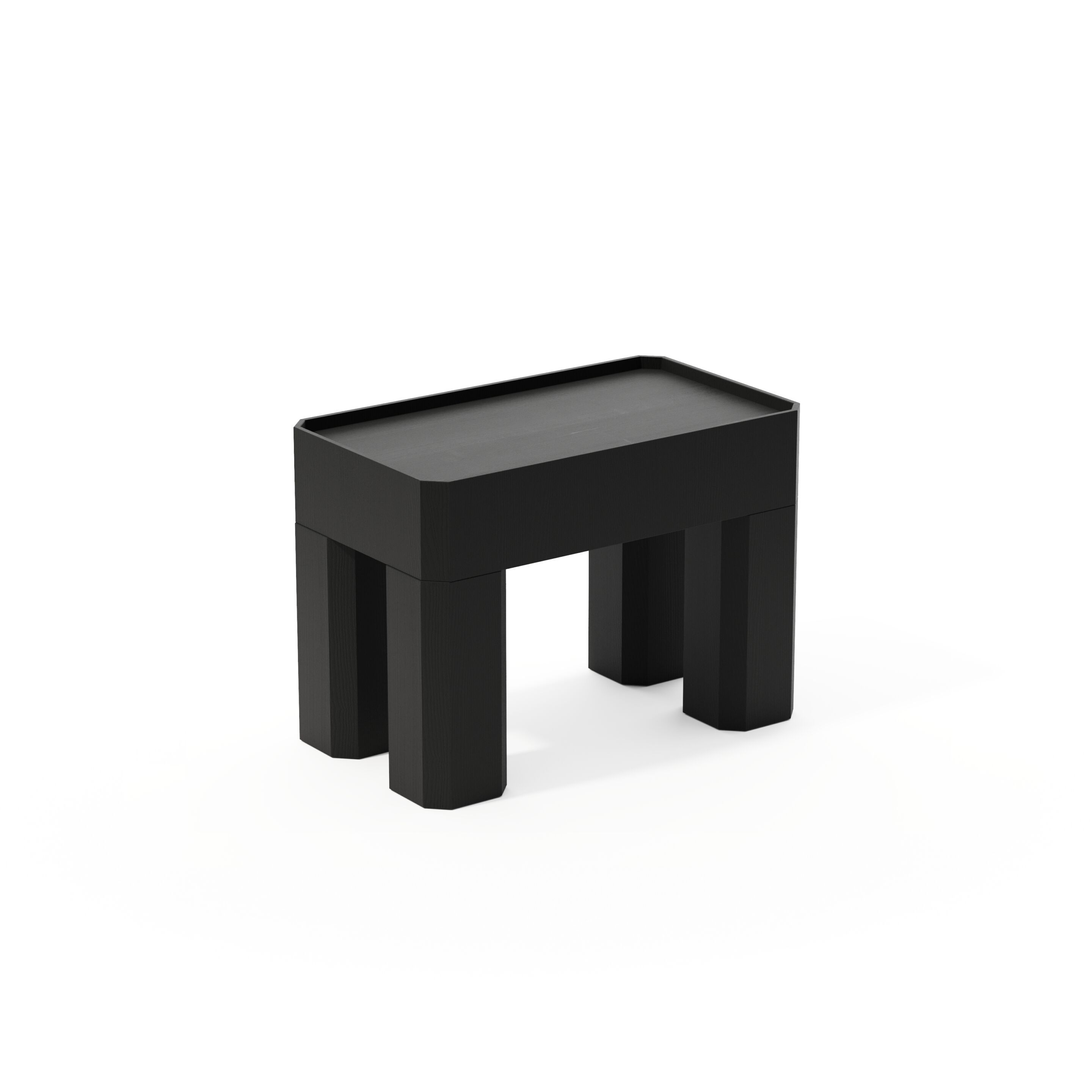 Деревянный прямоугольный журнальный столик Joyf блок ARCH-00065837 - Вид №5