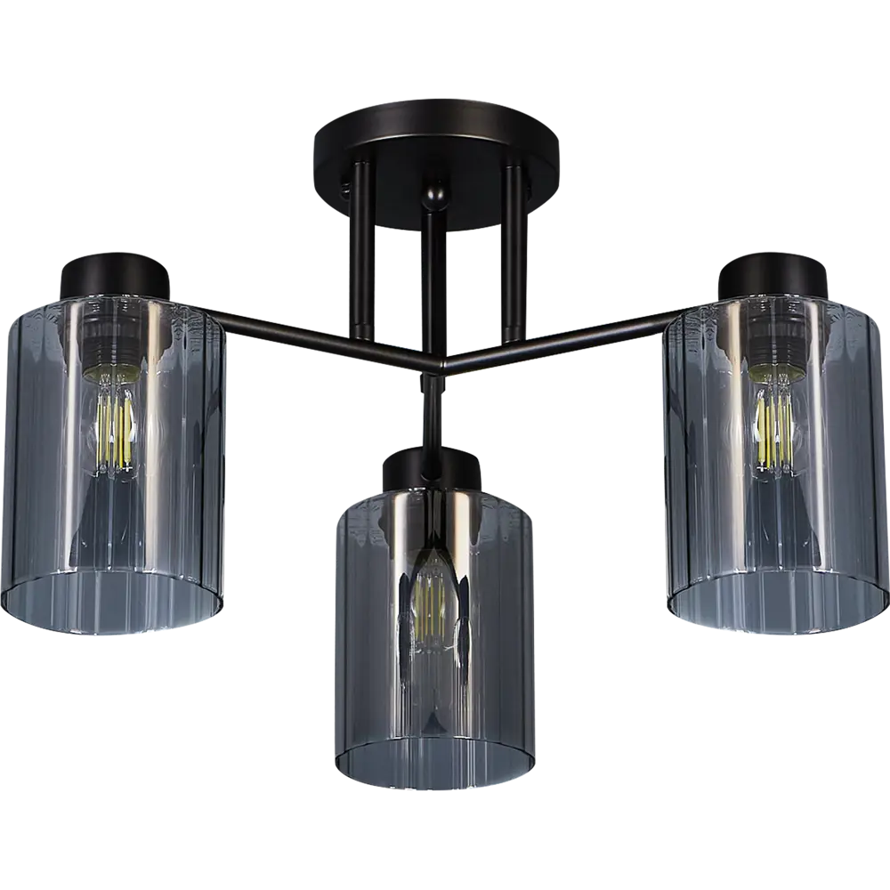 Люстра SCHAFFNER Dark 3600-3 - элегантное потолочное освещение для современных интерьеров 89374507 STLM-0932220 - Вид №2