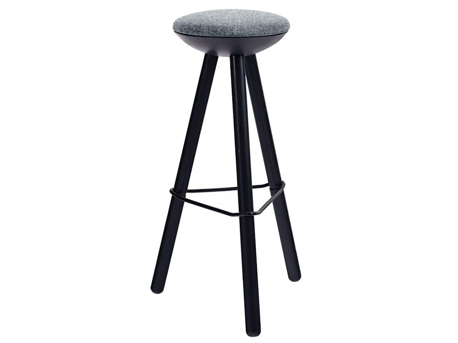 Деревянный табурет с подставкой для ног Askia TRIBUT ARCH-00075452