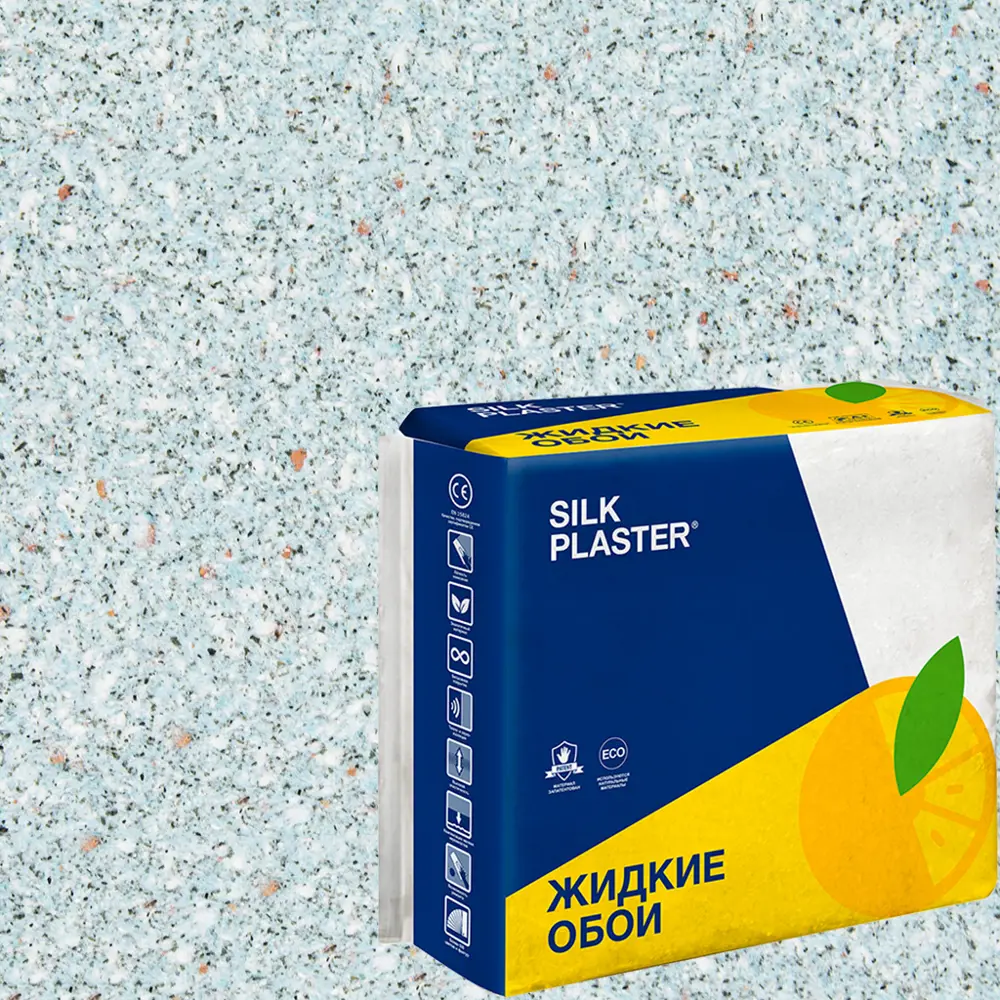 Жидкие обои Silk Plaster Absolute А242 1.1 кг цвет морской волны STLM-2141069