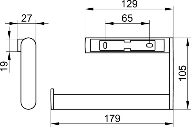 14922170000 Кольцо для полотенца KEUCO Plan - Вид №4
