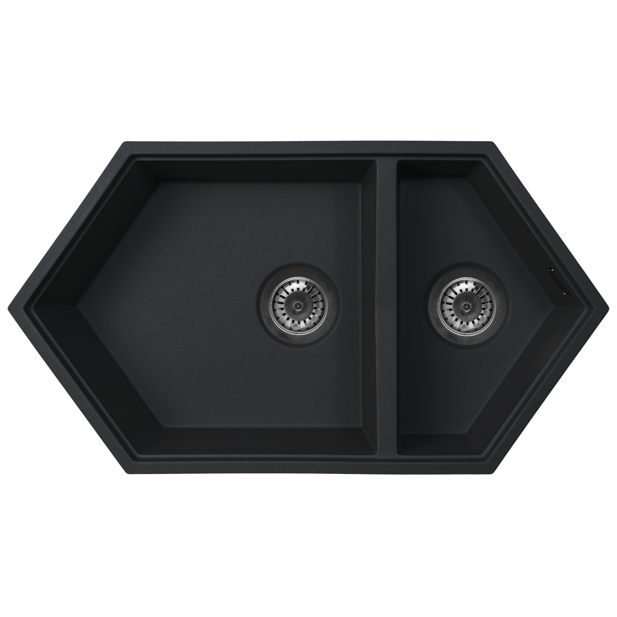 Кухонная мойка подстольного монтажа Creek Black KIT KRAKEN 