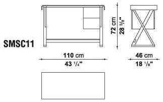 Maxalto Письменный стол из массива дерева с ящиками Sidus sun-id-1395016 - Вид №2