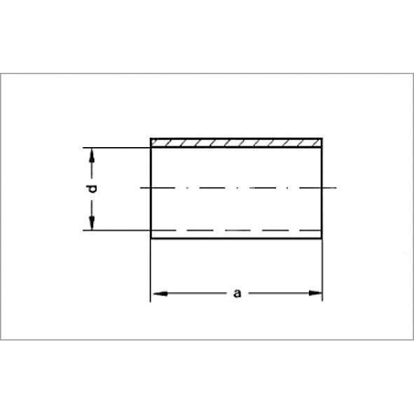 15270S14 SANHA 5270S муфта, медь, подвижная 14 мм  - Вид №1