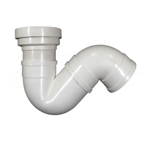 Сифон для чаши-генуя (пластик) косой  Комплектующие Public Steel 