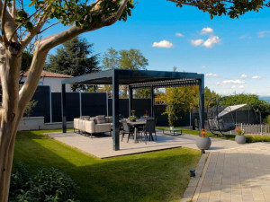 Самонесущая алюминиевая беседка