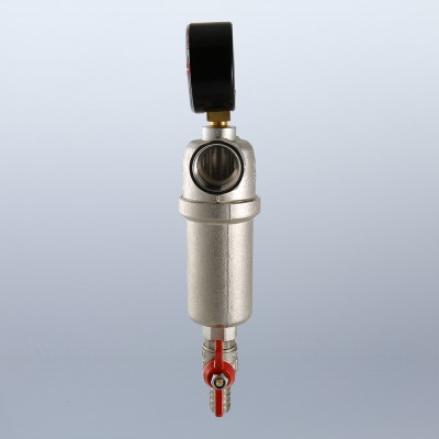 VT.389.N.04 Фильтр механической очистки промывной каскадный Valtec 1/2"  - Вид №11