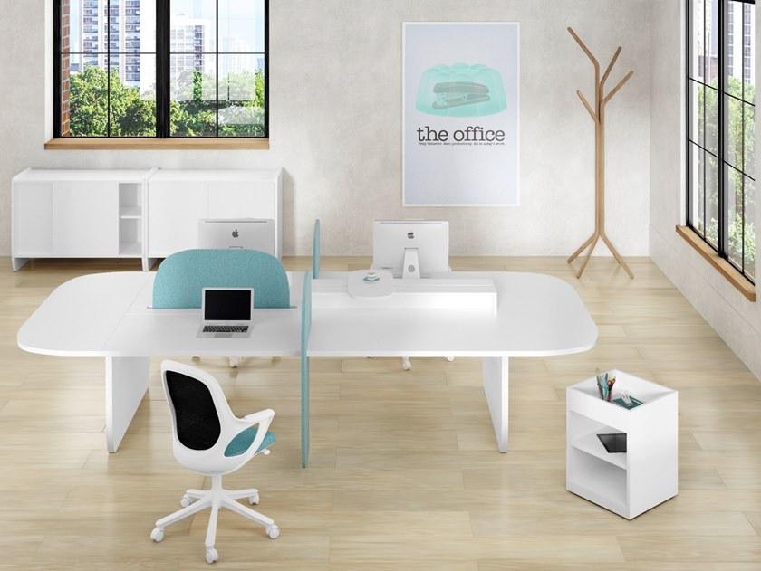 FERCIA Несколько рабочих станций для открытого пространства Stone St.ops.1._._ _ - Вид №6