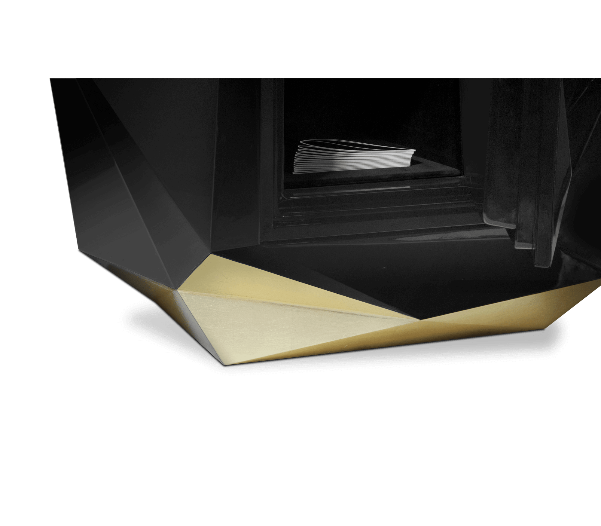 0-254 Алмазный черный роскошный сейф Boca Do Lobo  - Вид №3