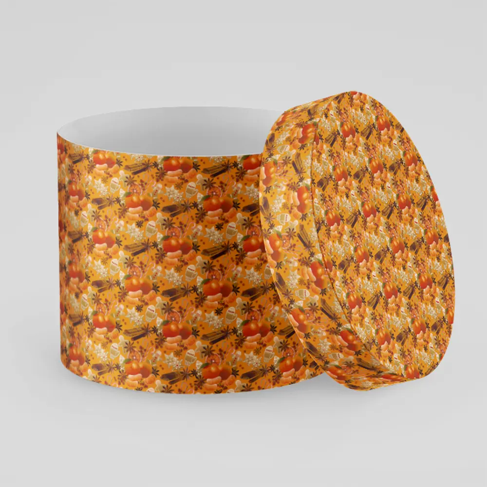 Коробка круглая «Mix» 19x10 см Симфония STLM-2000368 - Вид №1