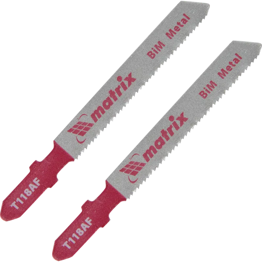 Пилка для лобзика по металлу Matrix T118AF, 3 шт STLM-2079295 - Вид №1