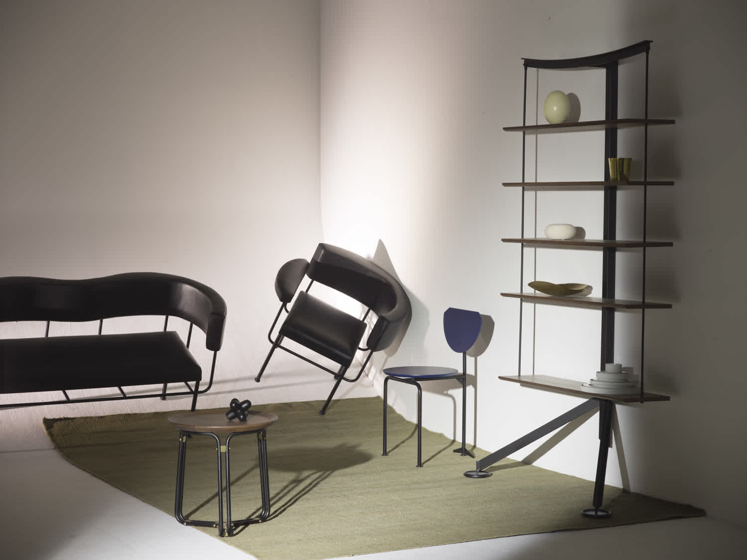 Двухместное кресло для отдыха Carlo Cotton Club (1988) Stellar Works CF-S121 - Вид №3