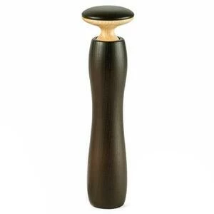 Мельница для соли и перца Legnoart, ясень, 285х75х75 мм, темно-коричневая