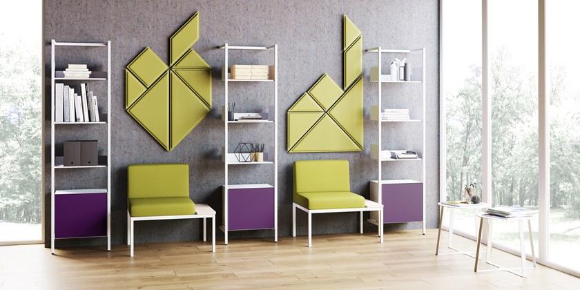 Steelbox by Metalway Модульный стенной книжный шкаф sun-id-1347128 - Вид №12