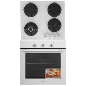 9280273 Духовой шкаф электрический Simfer B6EW19071 + Варочная поверхность газовая Simfer H60N41W571