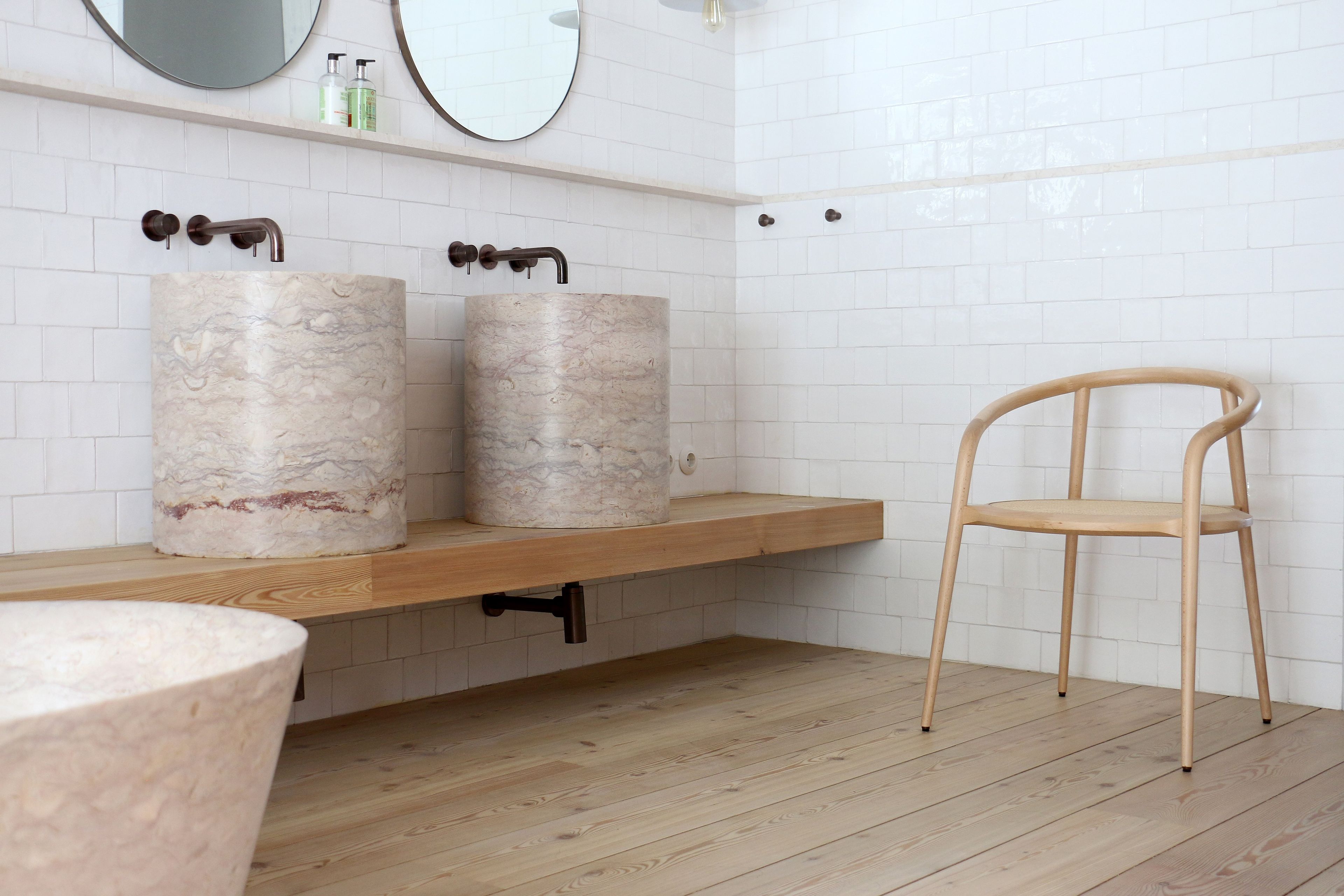 Стул из бука с подлокотниками Branca Lisboa ARANHA ARCH-00062003 - Вид №11