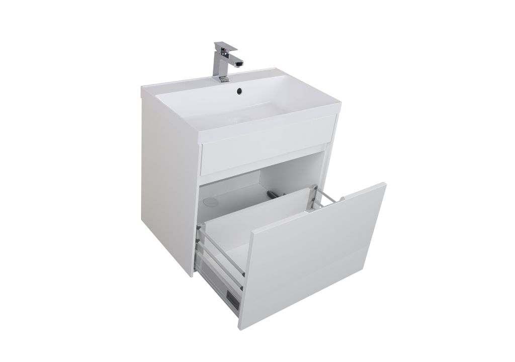 Тумба с раковиной Aquanet Латина 70 белый (1 ящик) 0018000000179394 - Вид №3