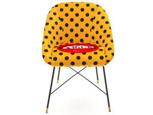 Мягкий тканевый стул с подлокотниками