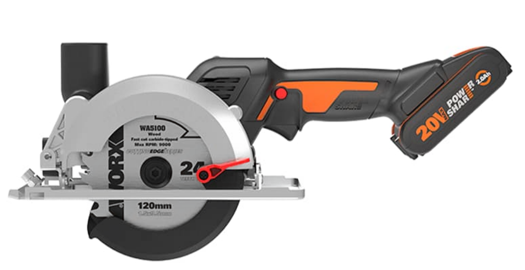 Пила дисковая WORX WX531 PowerShare 20V 9083094 STDN-0106932 - Вид №1