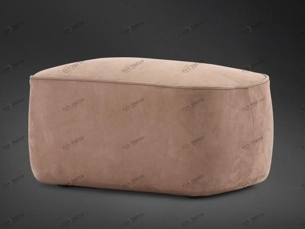 Flou Прямоугольный пуф со съемным чехлом из ткани Softwing sun-id-1477091