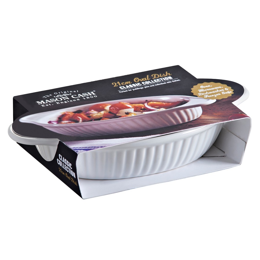 2001.540 Блюдо для запекания classic, 12х21 см Mason Cash  - Вид №4