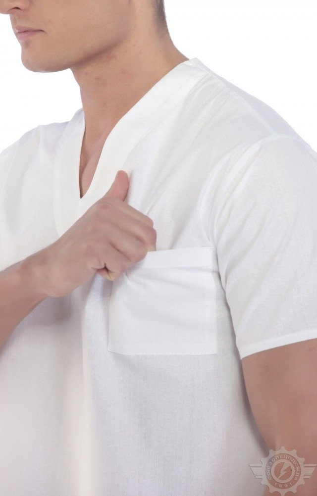 66031 Куртка пекаря  Повар  размер 40-42/170-176 Спецодежда  - Вид №5