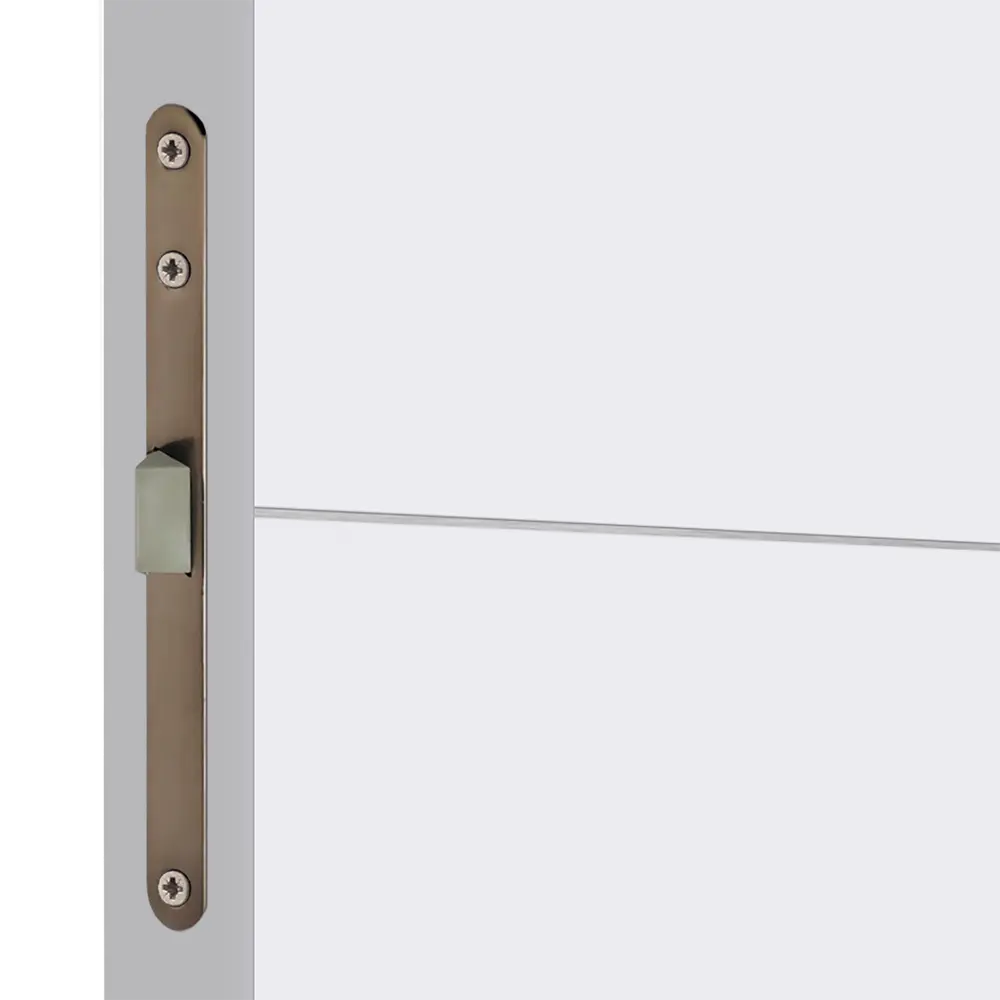 Дверь межкомнатная Smart Н глухая цвет белый 80x200 см (с замком) 86025801 STLM-2120502 VELLDORIS  - Вид №3