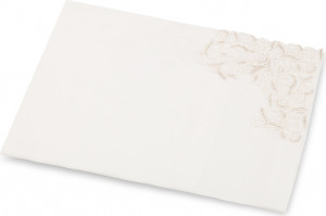 10604794 Weissfee Набор салфеток Weissfee "Мадейра" 45х45см, 6шт (кружево на одном уголке) Ткань