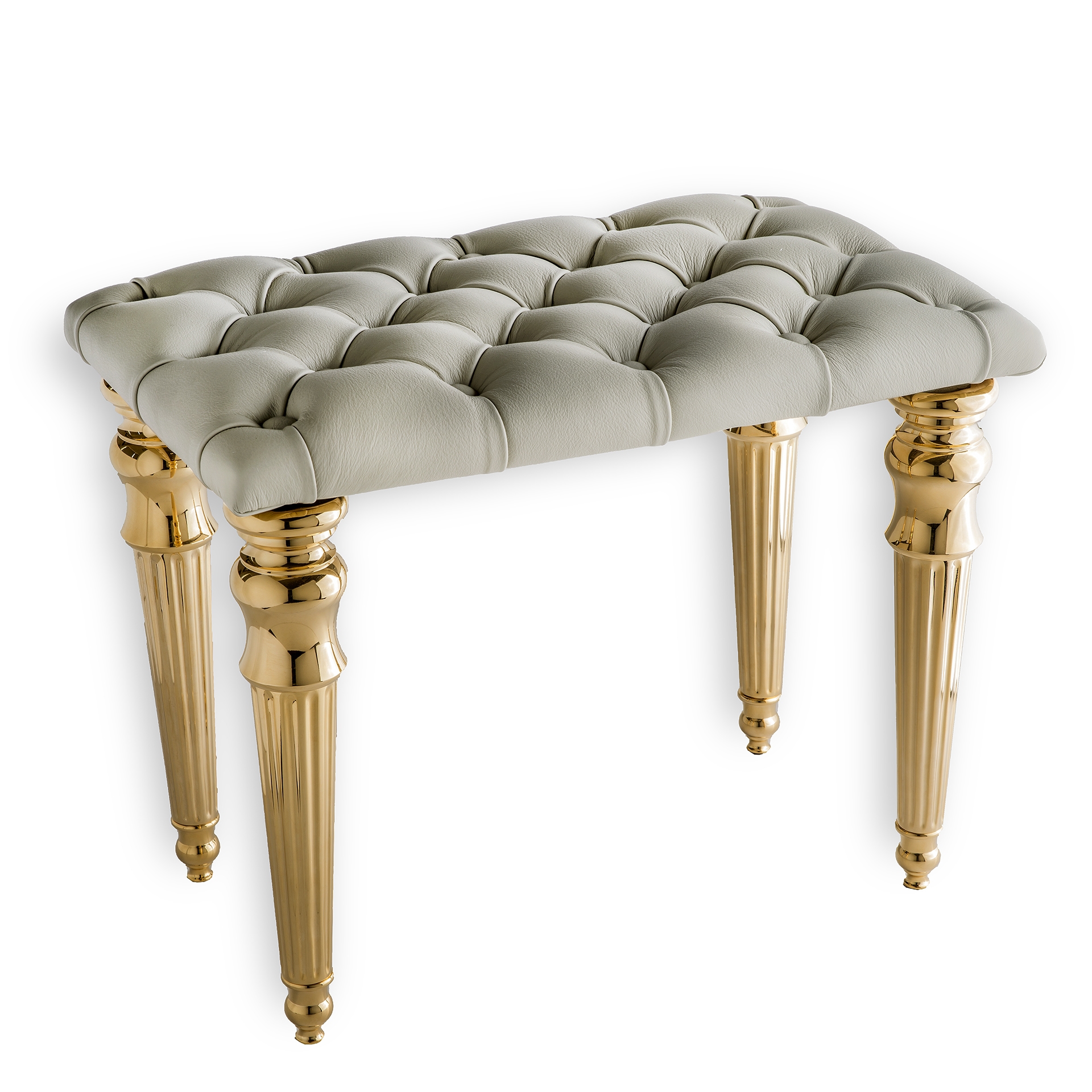 KI55 3SC Табурет KING - Сиденье Capitonnè НАТУРАЛЬНАЯ КОЖА Classico Treesseci 3SC