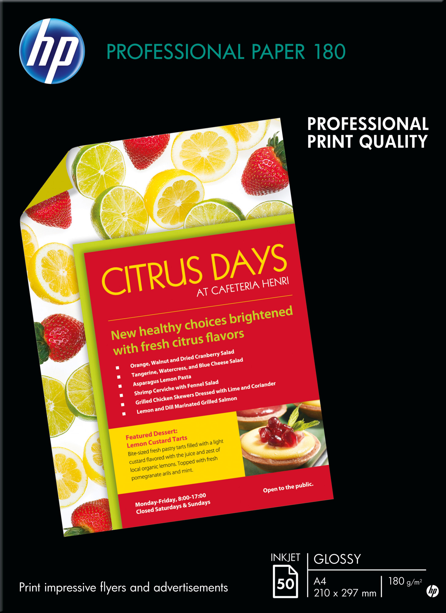 C6821A professional glossy inkjet paper-50 sht/a3/297 x 420 mm HP Santreyd 