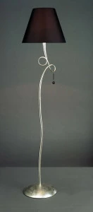 Торшер Mantra Paola Painted Silver 3533 MANTRA  081038 Черный