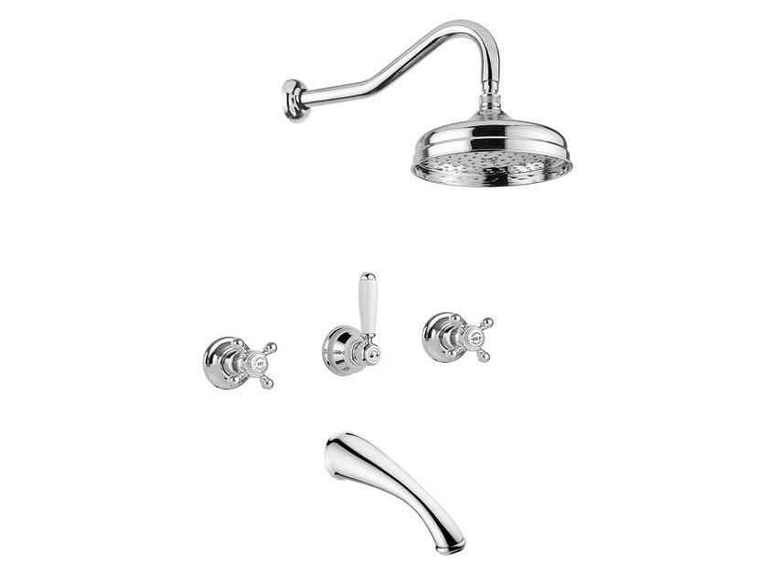 Набор для душа из хромированной латуни Bugnatese ARCADIA ARCH-00149216