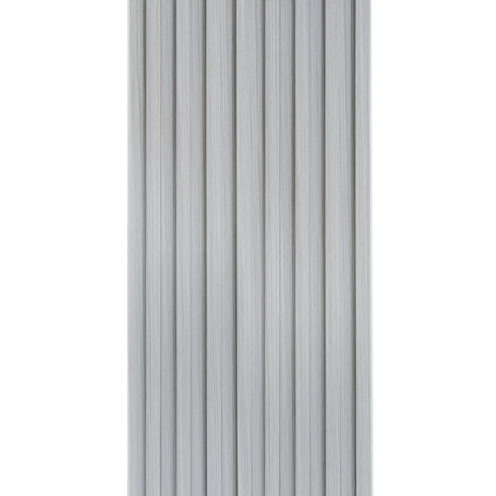 DEKOR PANEL Стеновая панель ПВХ Рейка под дуб светло-серый 88537723 STLM-1341164 - Вид №4