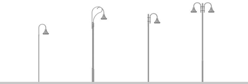 Cariboni group Светодиодный садовый светильник из алюминия Classic sun-id-1449635 - Вид №1