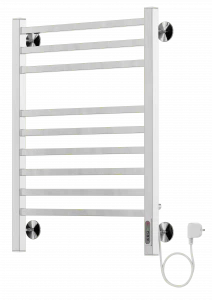 4660059580258 ЭЛЕКТРИКА Ватикан П9 500х700 (6+3) электро (new встроен.диммер) Полотенцесушитель TERMINUS RAL 9005 матовый