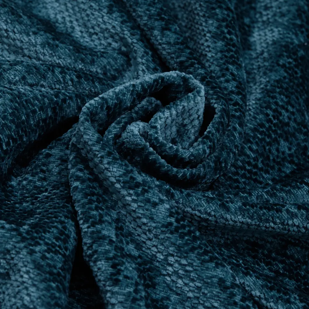 Ткань мебельная 1 м/п Sher шенилл 140 см цвет изумрудный AMETIST STLM-2145075 - Вид №1