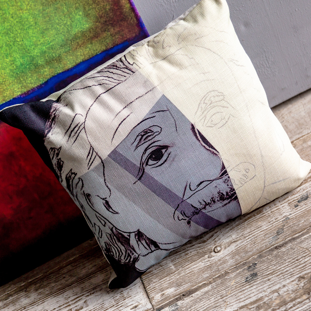 4314229 Арт-подушка «Эйнштейн» Object Desire  - Вид №3