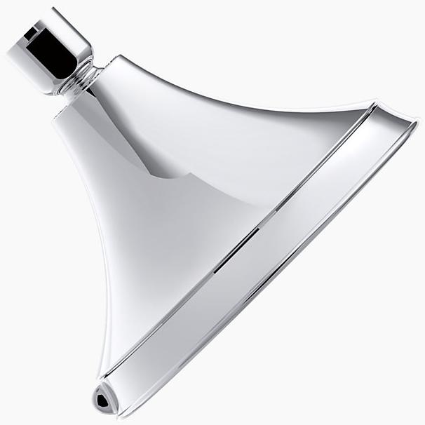 KOHLER Многофункциональная настенная душевая лейка Forté 1,75 галлона в минуту с форсункой MasterClean  K-10240-CP  - Вид №3