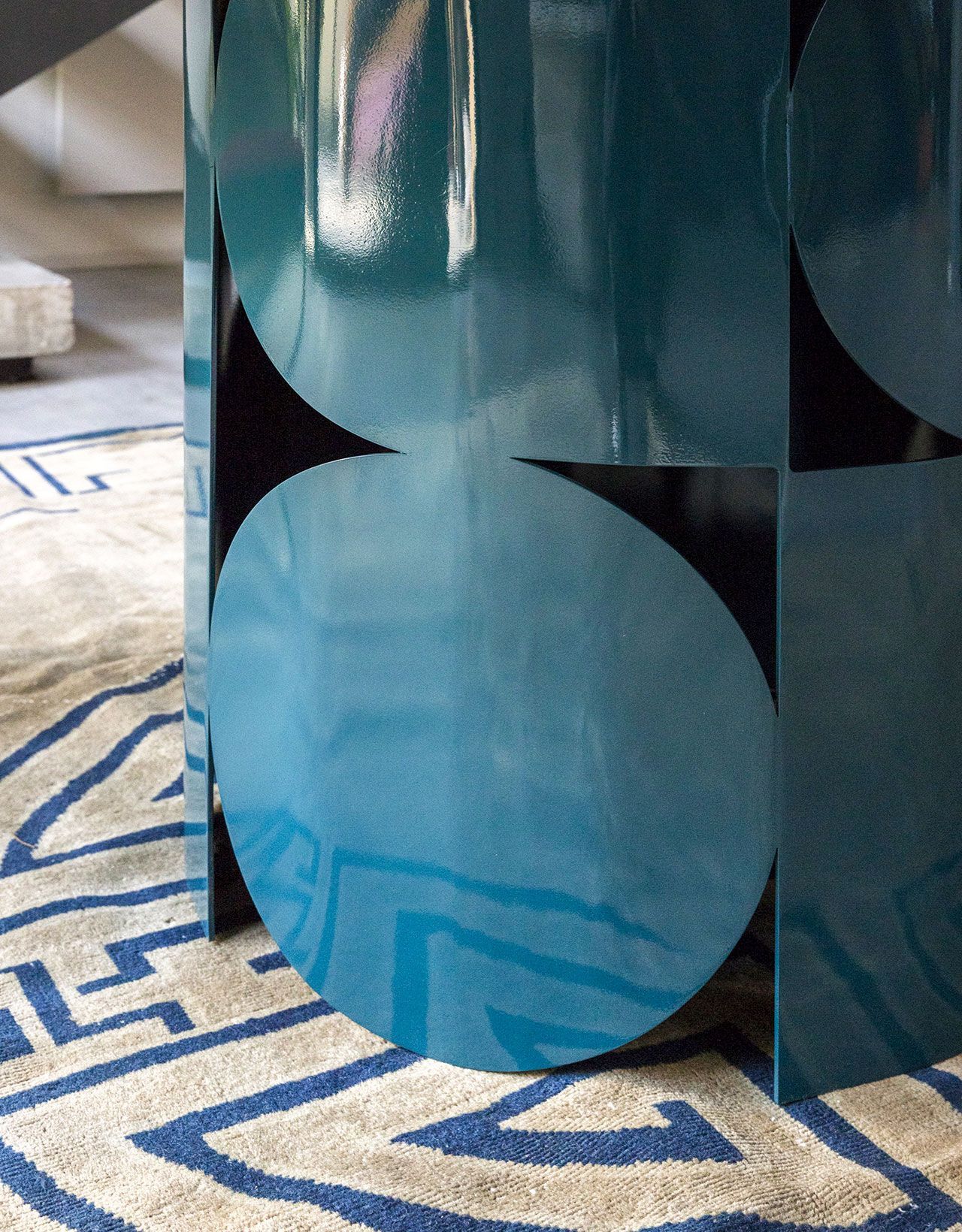 Круглый стол из МДФ Mogg Форма ARCH-00006779 - Вид №5