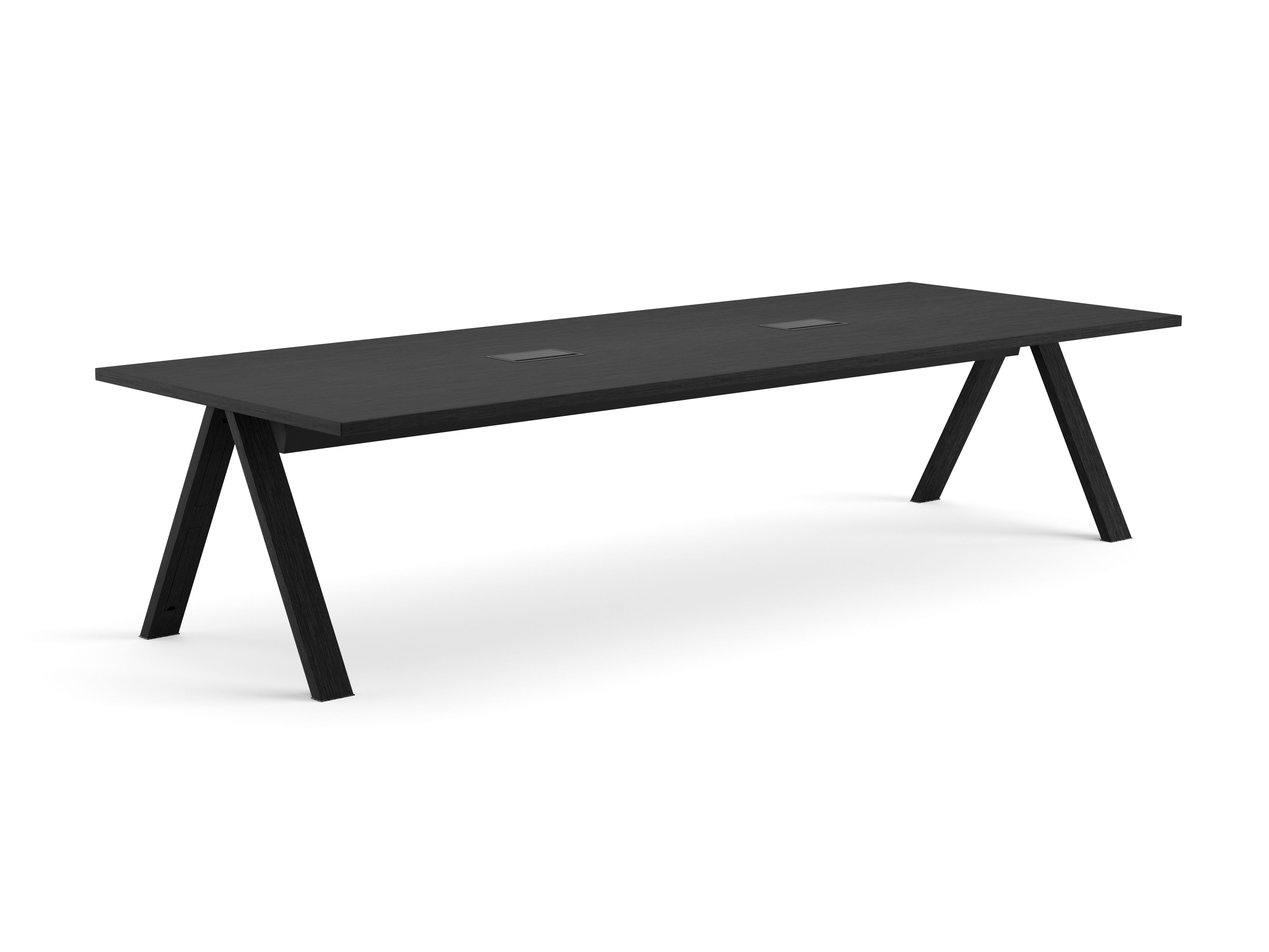 Деревянный стол для совещаний с системой люверсов Arper ARCH-00112776