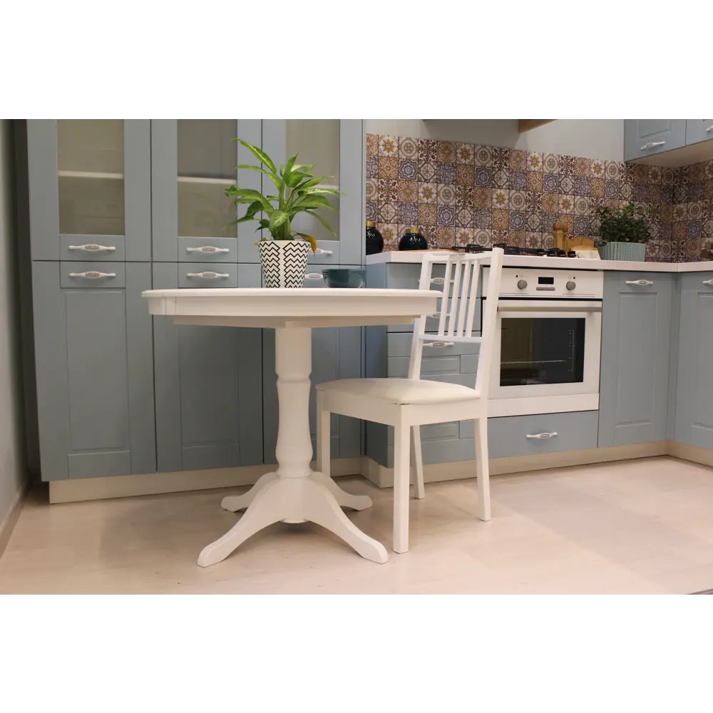 Основание стула Марсель Delinia 42x90x49 см массив цвет белый STLM-2034925 - Вид №6