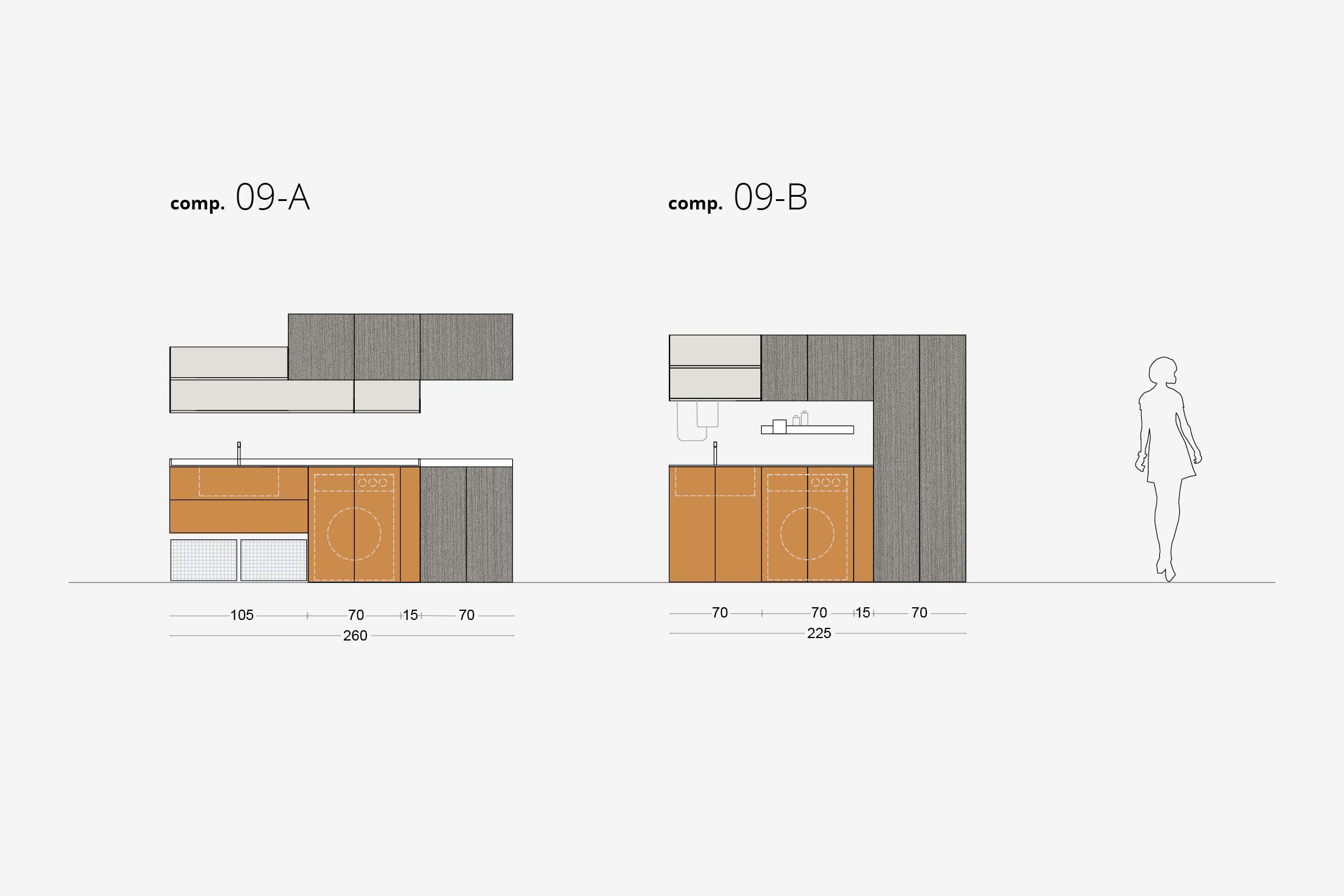 Деревянный шкаф для белья ARCOM I_WASH ARCH-00093157 - Вид №5