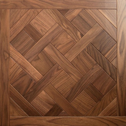 Модульный паркет Marco Ferutti Versailles Versailles Орех американский Натур (Гладкая) 600х600 мм 2600600021 - Вид №1