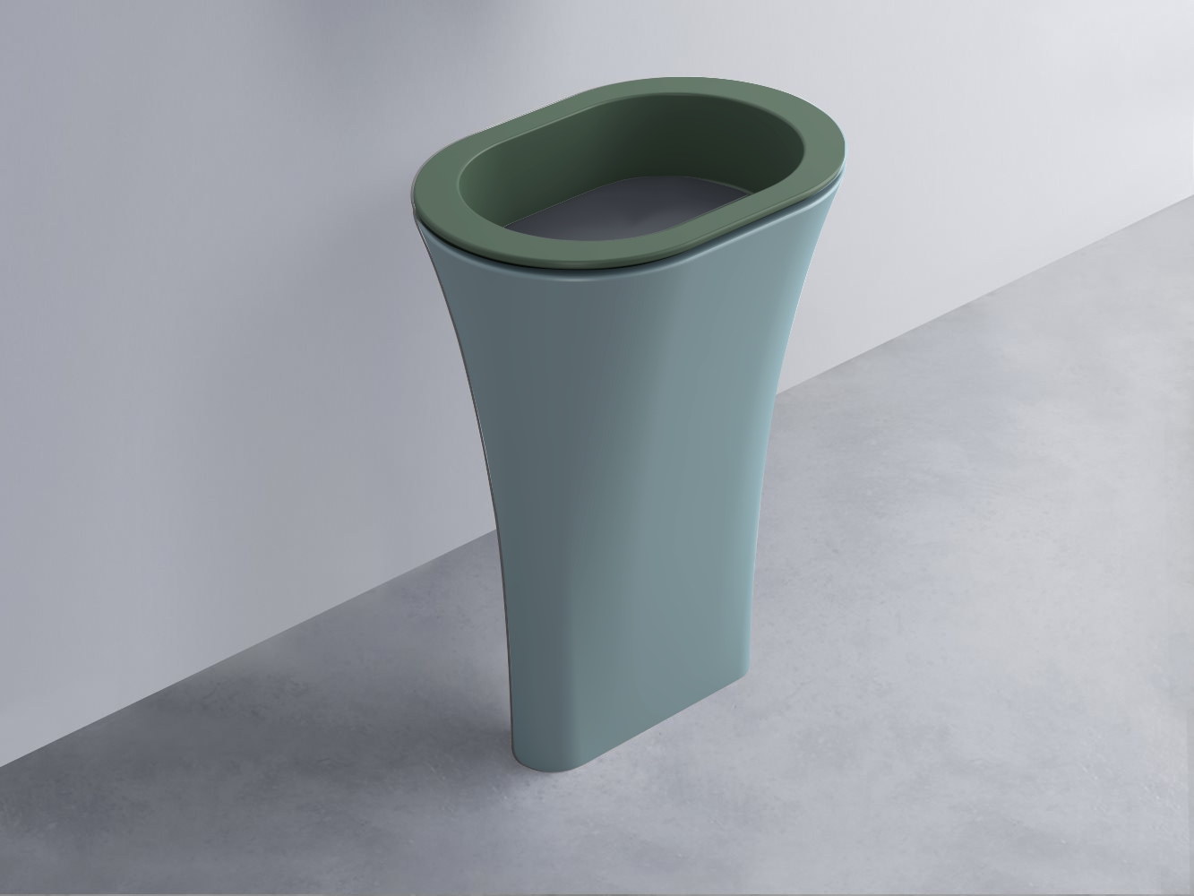 AMLA65-MU+AMPILO-BA+AMCOLO-PL Раковина Amedeo Ovale отдельностоящая cielo Enjoy + Amedeo Ceramica Cielo