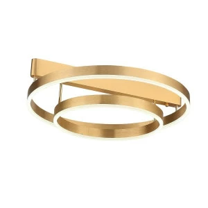 Люстра светодиодная подвесная золото круглая ST Luce Onze SL944.202.02 ST LUCE ДИЗАЙНЕРСКИЕ, ONZE 00-3833984 Золото