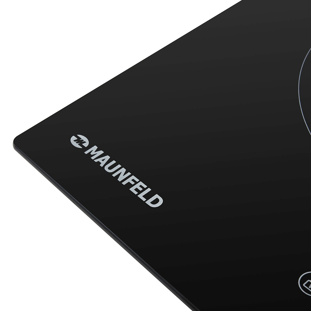 EVCE.593.T-BK Электрическая панель / электрическая, тип: электрическая 60см , стеклокерамика, 3 конфорки, особенности: индикация ступени нагрева (от 0 до 9), таймер приготовления, таймер минутный, индикатор остаточного тепла, замок от детей, блокировка вс Santreyd  - Вид №3