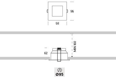 ONOK Lighting Встраиваемый точечный светильник sun-id-1378661 - Вид №1