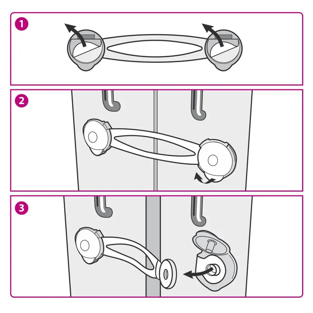 Блокиратор мебели гибкий Standers 16 см, 2 шт STLM-2103414 - Вид №3