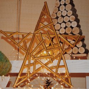 NS163 LED Звезда из дерева Dekoraniaevents Navidad