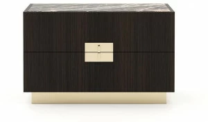 Laskasas Прямоугольная тумбочка из дерева и мрамора Lady Lk1321